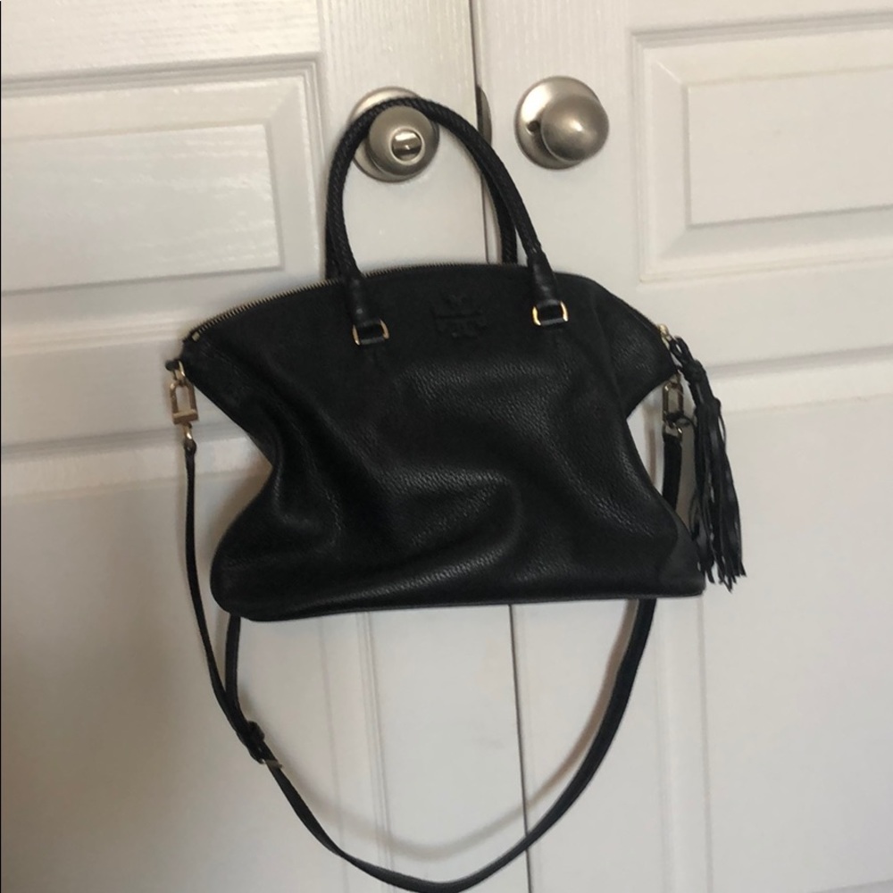 Tory Burch Black Leather Handbag
